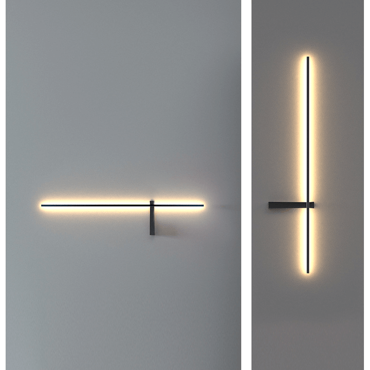 Moderne udendørs LED-væglampe