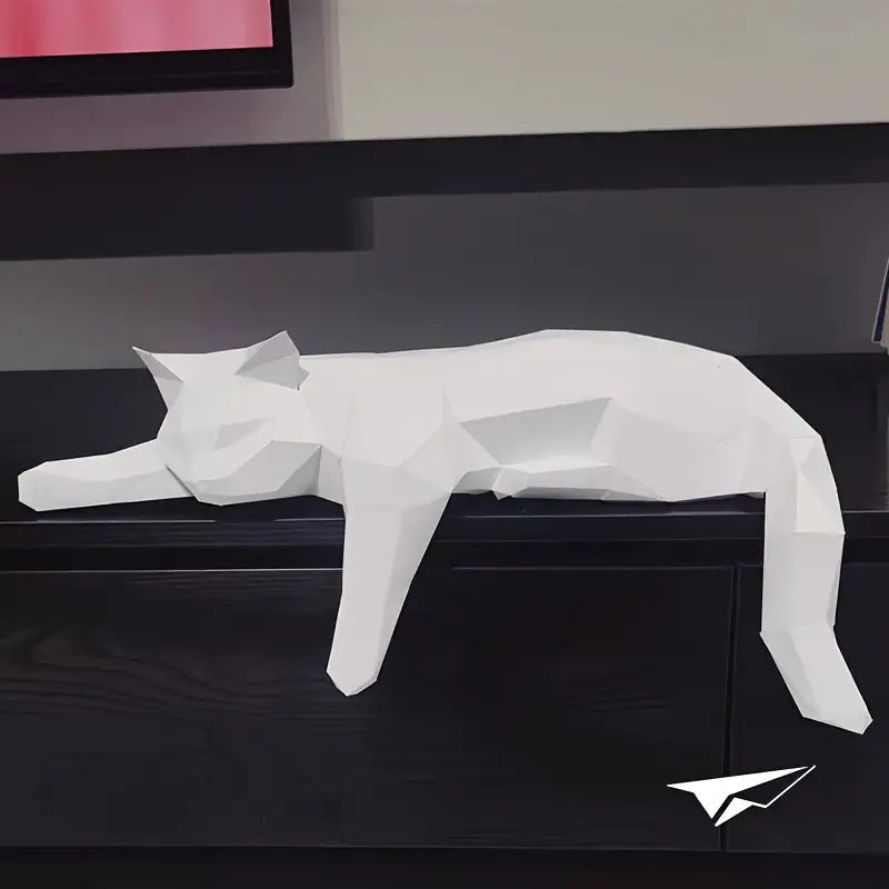 Moderne kattestatue