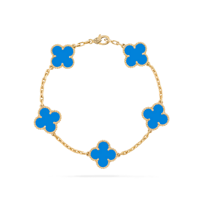 Armbånd Uld Charm Kløver - Elegant Tilbehør til Held