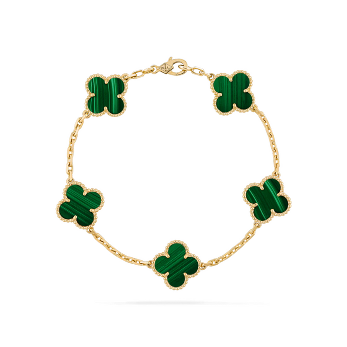 Armbånd Uld Charm Kløver - Elegant Tilbehør til Held