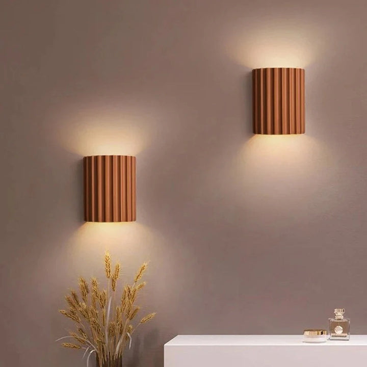 Moderne LED væglampe