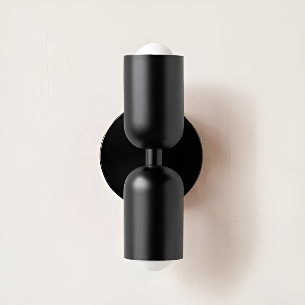 Dobbeltsidet LED-væglampe i nordisk design - moderne belysning til hjemmet