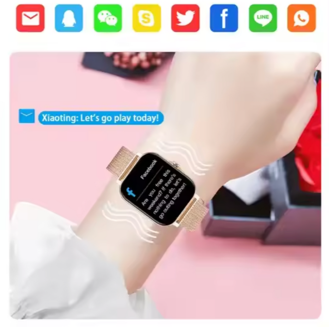 Smartwatch til kvinder - Sundhed & Aktivitetstracker