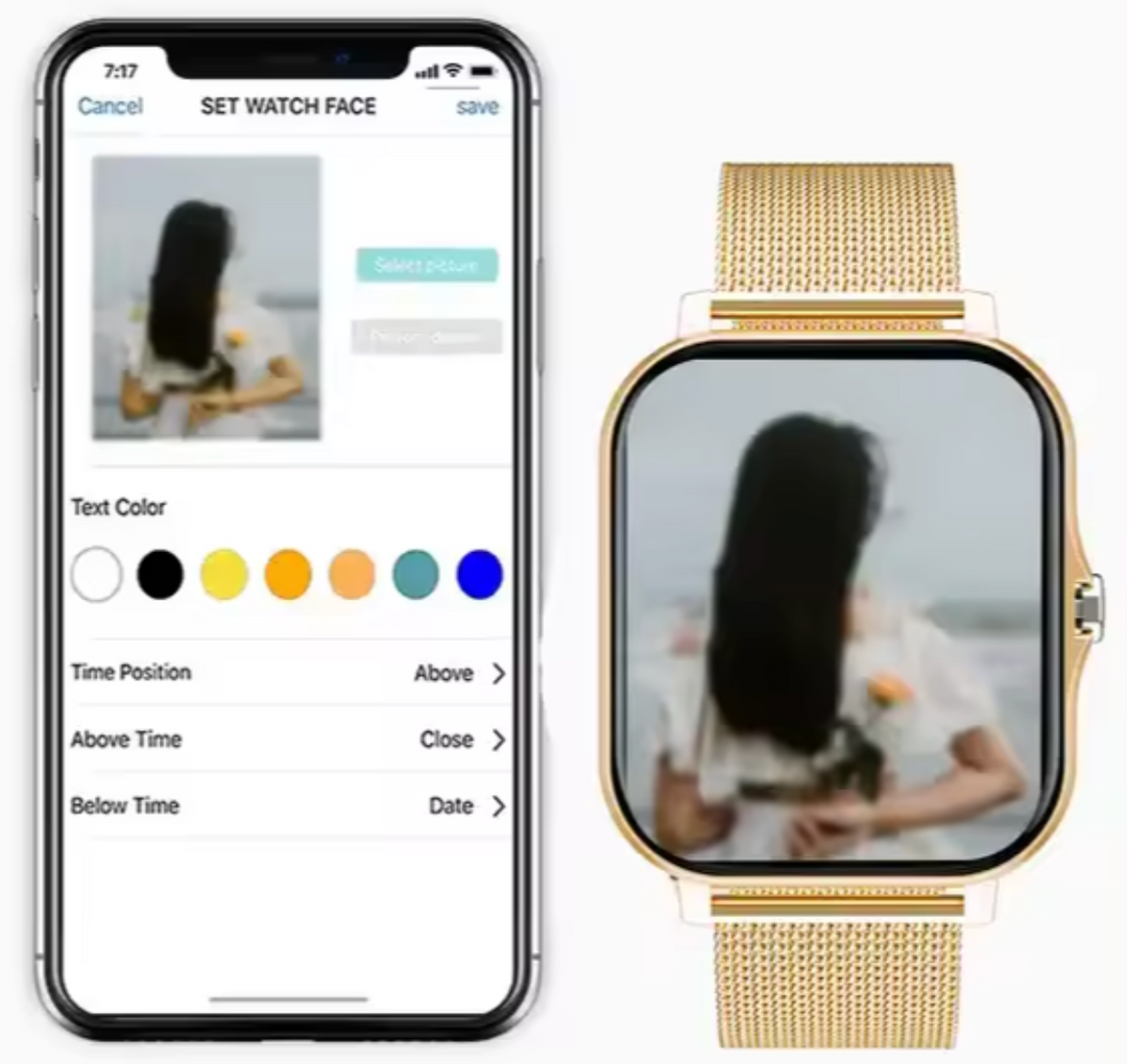 Smartwatch til kvinder - Sundhed & Aktivitetstracker