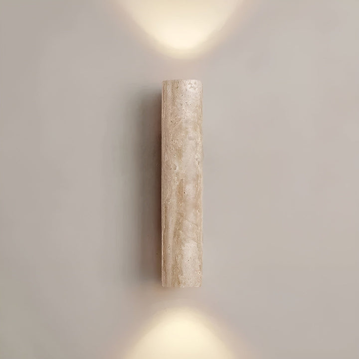 Væglampe | Elegant belysning | Design i travertin