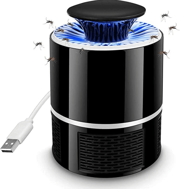 Elektrisk myggelampe | Kraftig | Lydløs | Genopladelig via USB