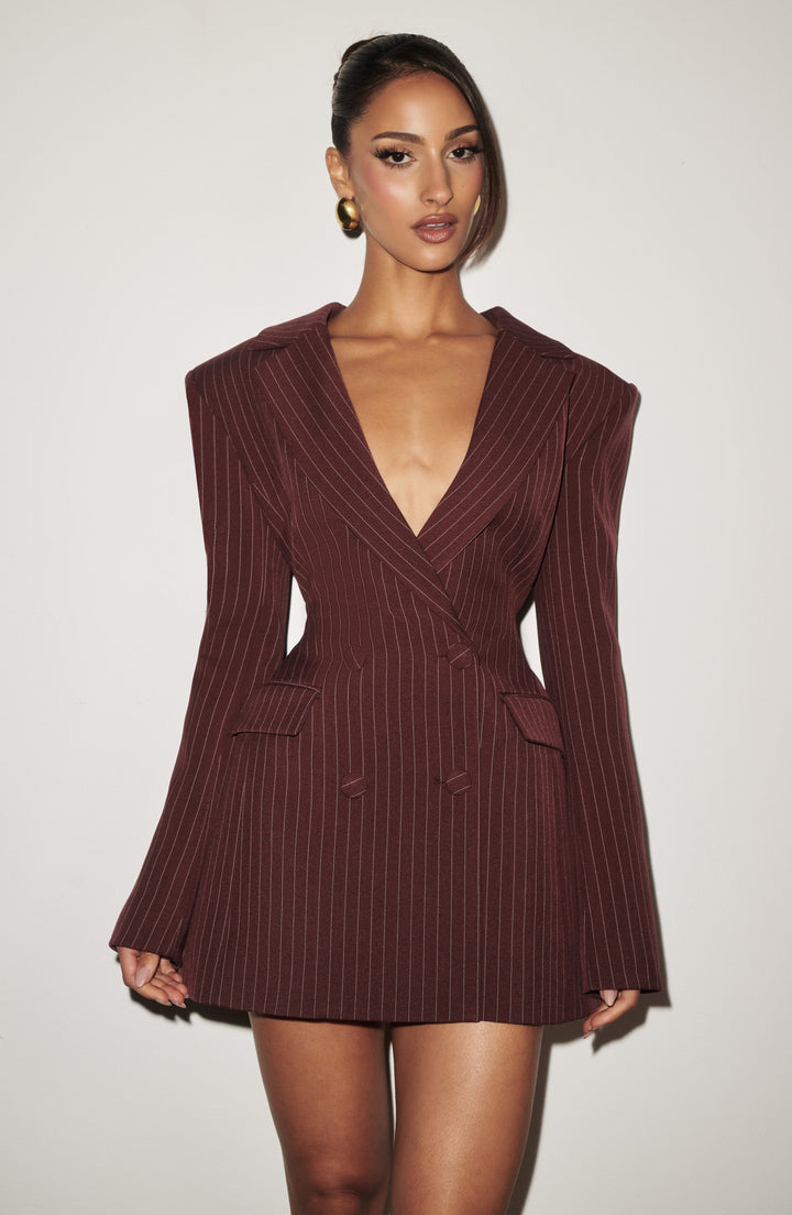 Elvira blazer-minikjole