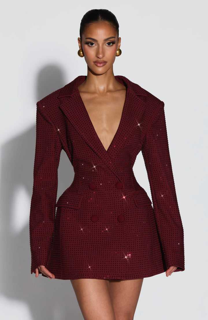 Elvira blazer-minikjole