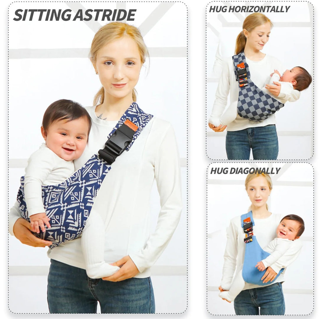 Justerbar bæresele - Bekvem hoftebærer til baby - Ergonomisk