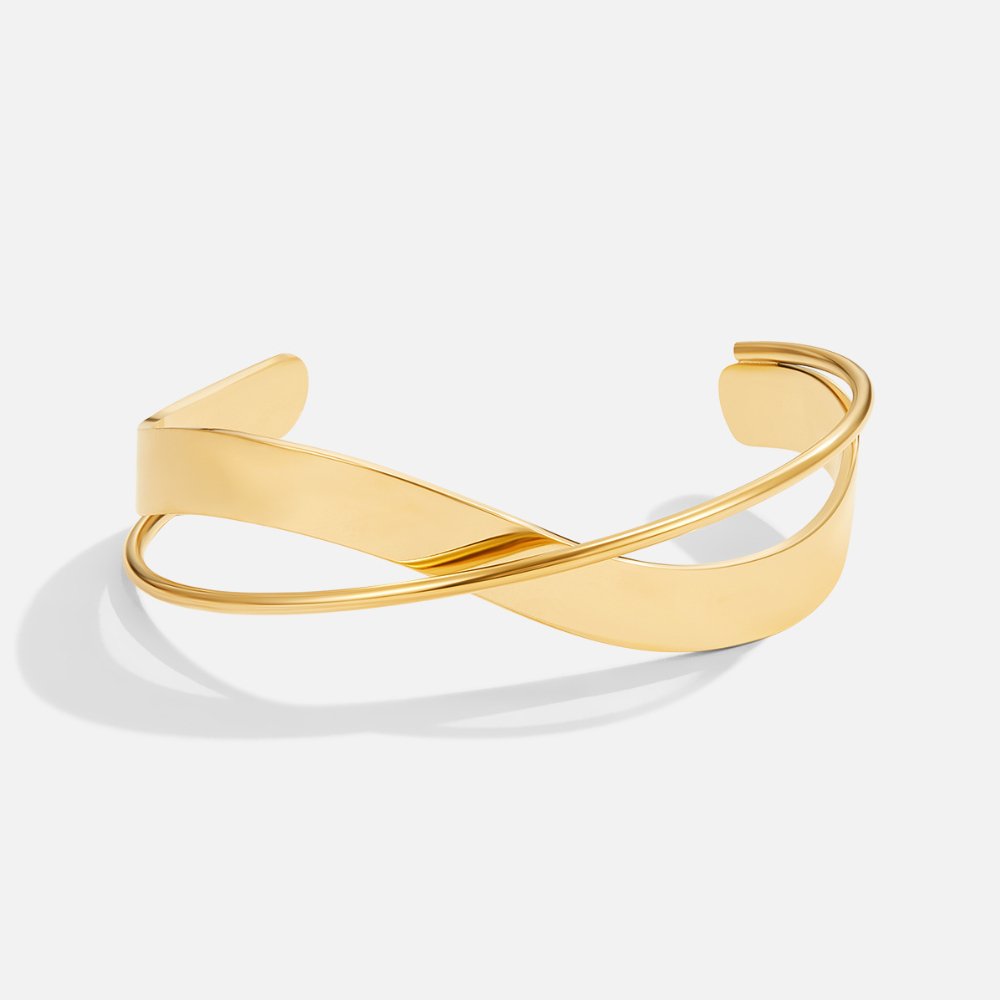 Elegant guldarmbånd med raffinerede detaljer