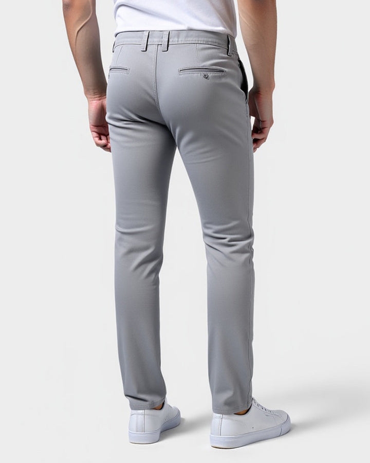 Slim fit chinos til mænd til hverdagen og kontoret