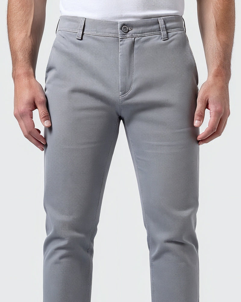 Slim fit chinos til mænd til hverdagen og kontoret