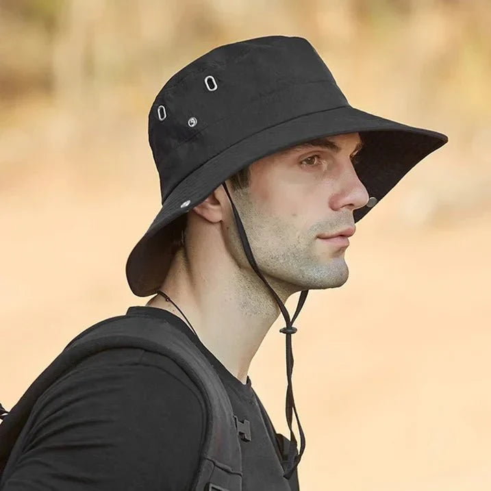SUNSAFE-hat – Åndbar solhat med UV-beskyttelse til udendørseventyr