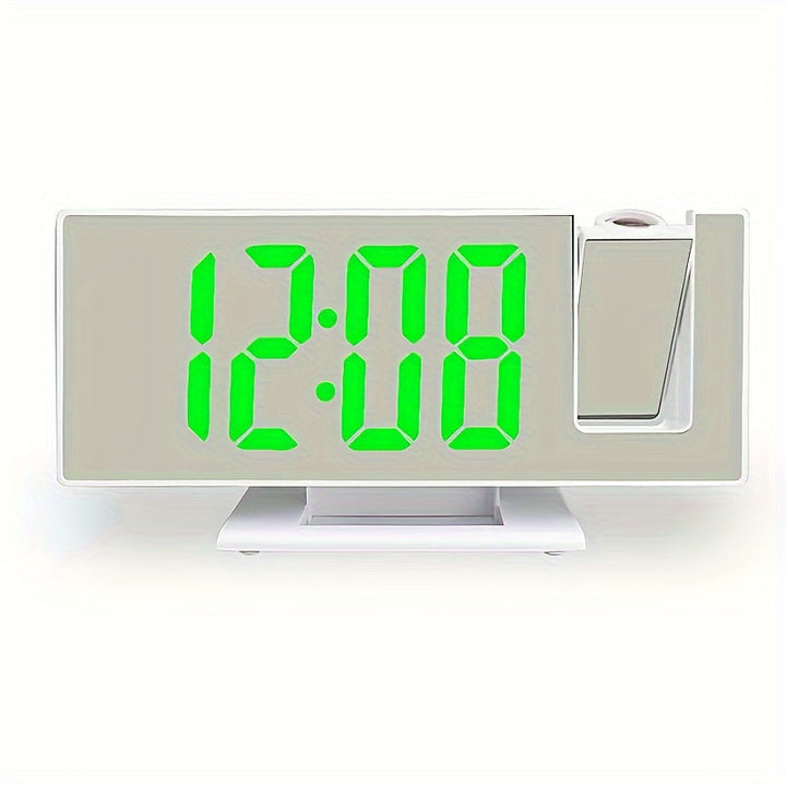 Digitalt projektionsvækkeur – Stort LED-display og multifunktionel alarm