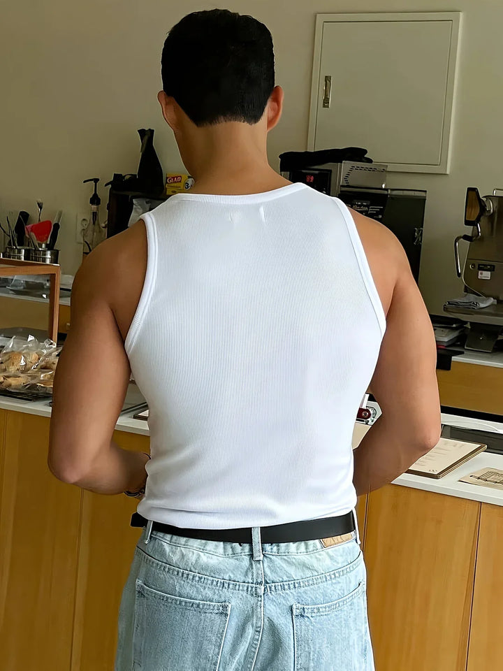 Åndbar Sommer Tanktop til Mænd – Komfort og Stil i Ét