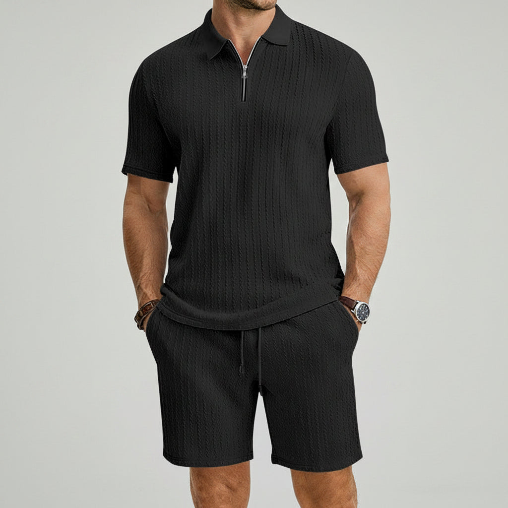Cross-border European-size Best-selling Mens Summer Plaid