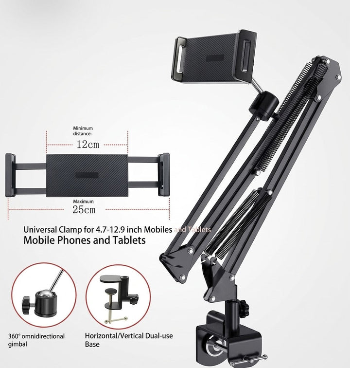 Tabletholder – FlexiMount – 360° rotation – justerbar holder