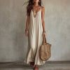 Kvinders Boheme Loose-Fit Cami Maxi Kjole
