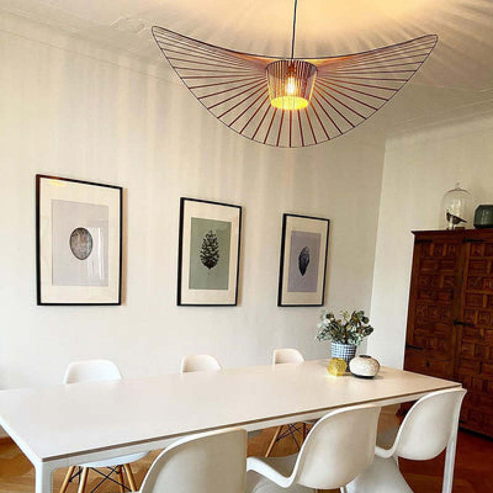 Ritta metallampe til soveværelse/stue, moderne LED