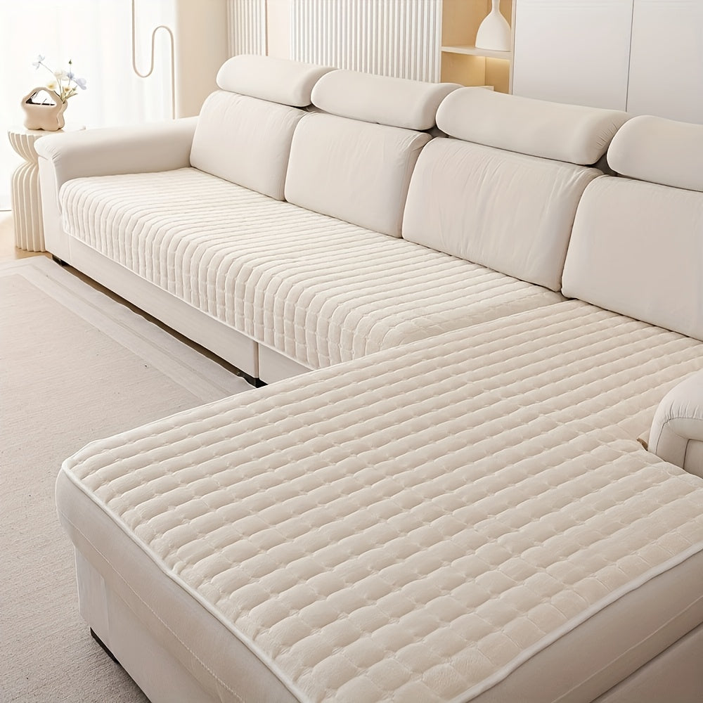 Elegant betræk til quiltet sofa – komfort og beskyttelse