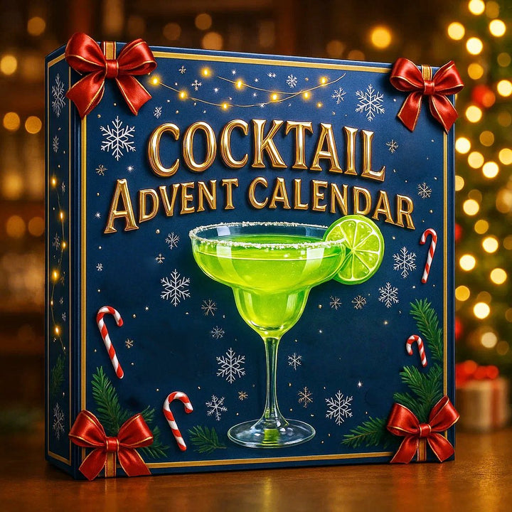 Festlig cocktail-julekalender med nedtælling