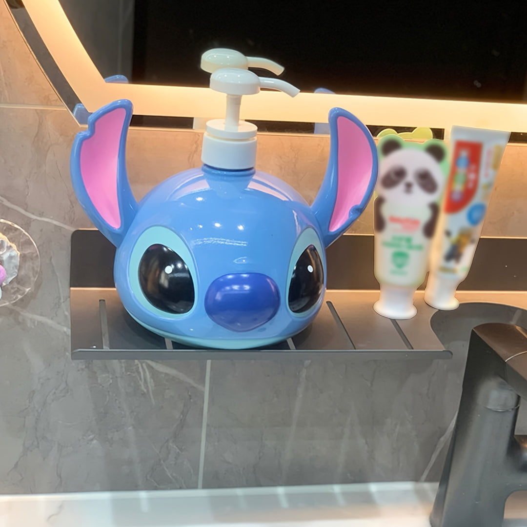Shampoodispenser i PVC med Disney Stitch – perfekt til badeværelse og køkken