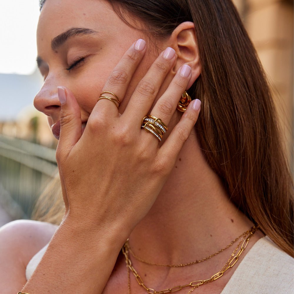 'For evigt' Link Krystal &amp; Guldring