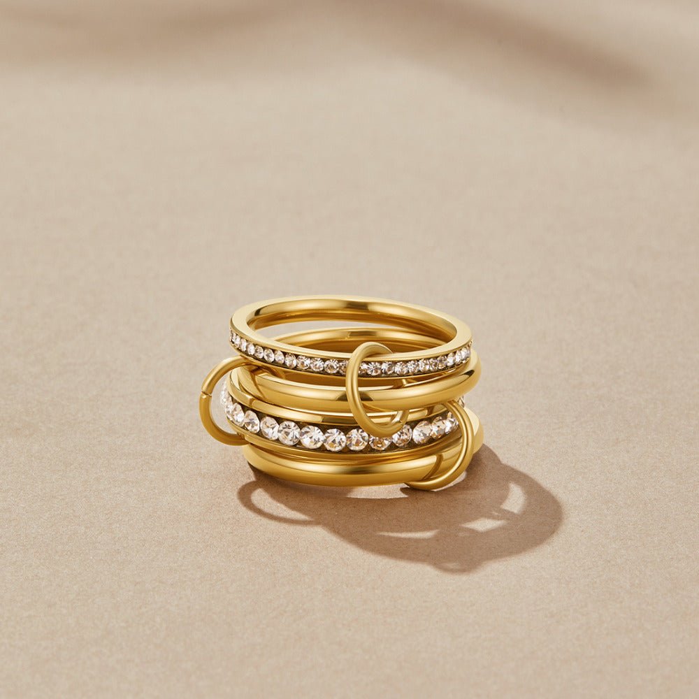 'For evigt' Link Krystal &amp; Guldring