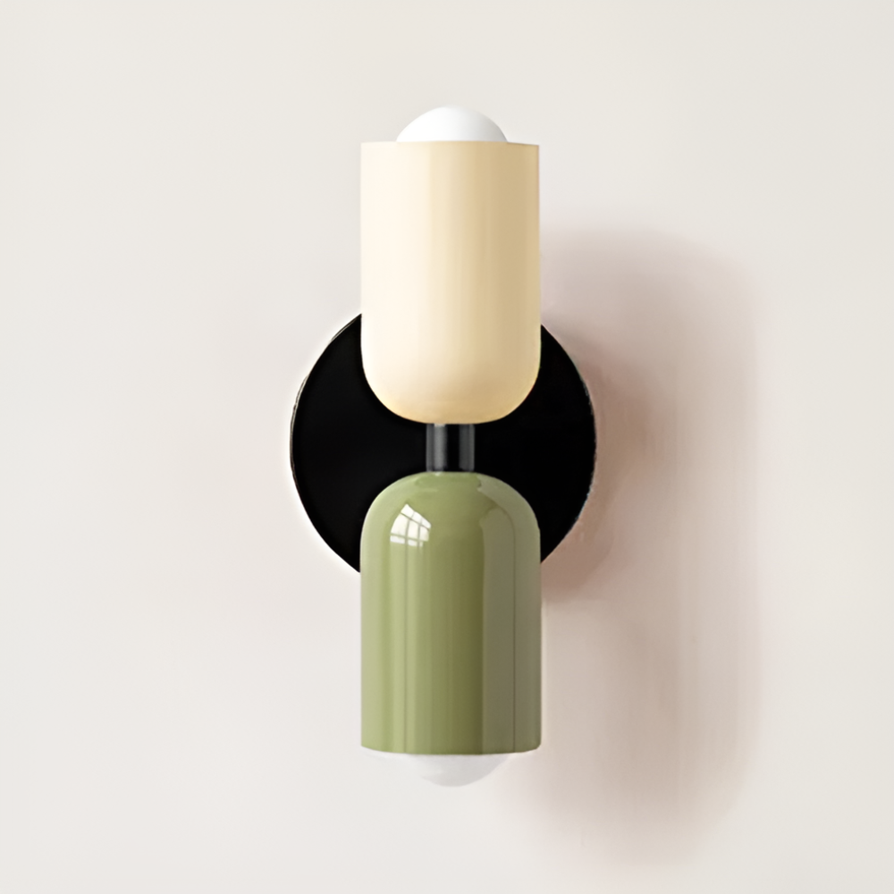 Dobbeltsidet LED-væglampe i nordisk design - moderne belysning til hjemmet