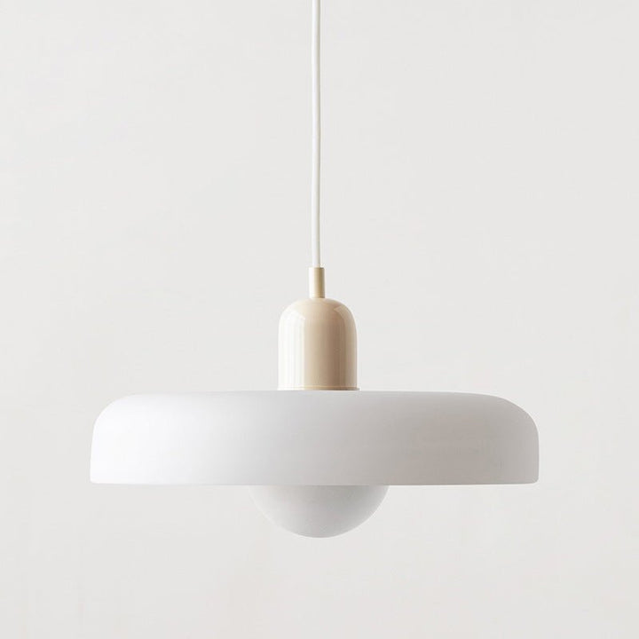 Geometrisk Bauhaus-loftlampe i glas