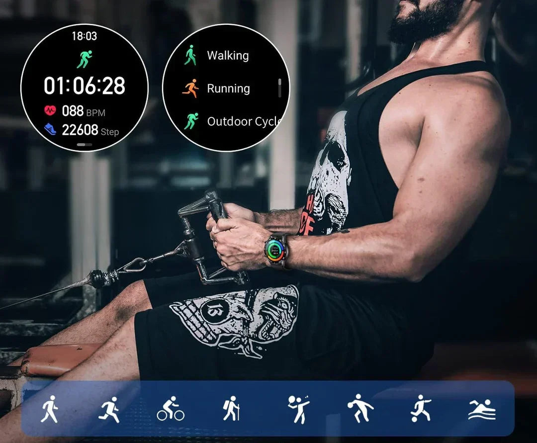 Luksus-smartwatch til mænd – Axel