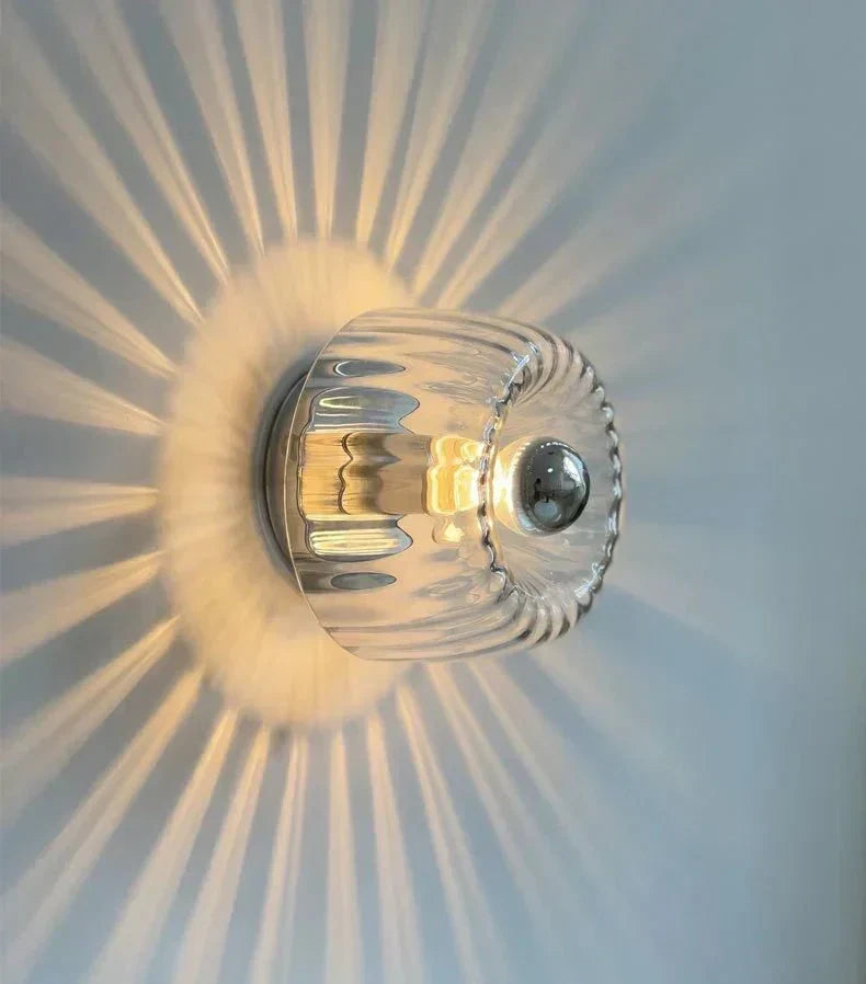 Bauhaus-inspireret skandinavisk væglampe - Nordisk lys