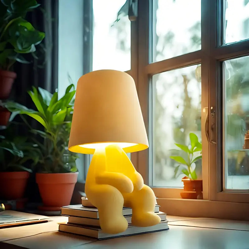 Bordlampe til børn | Moderne lampe | Natlampe | GlowFigur