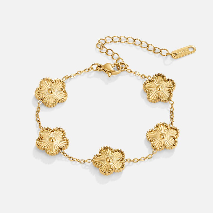 Guld Kløver Armbånd