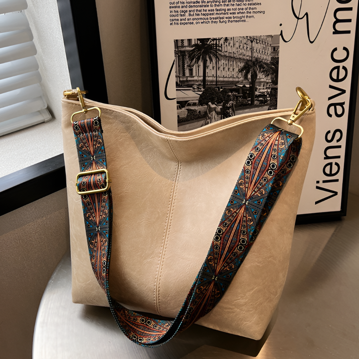 Stilfuld vintage damehåndtaske