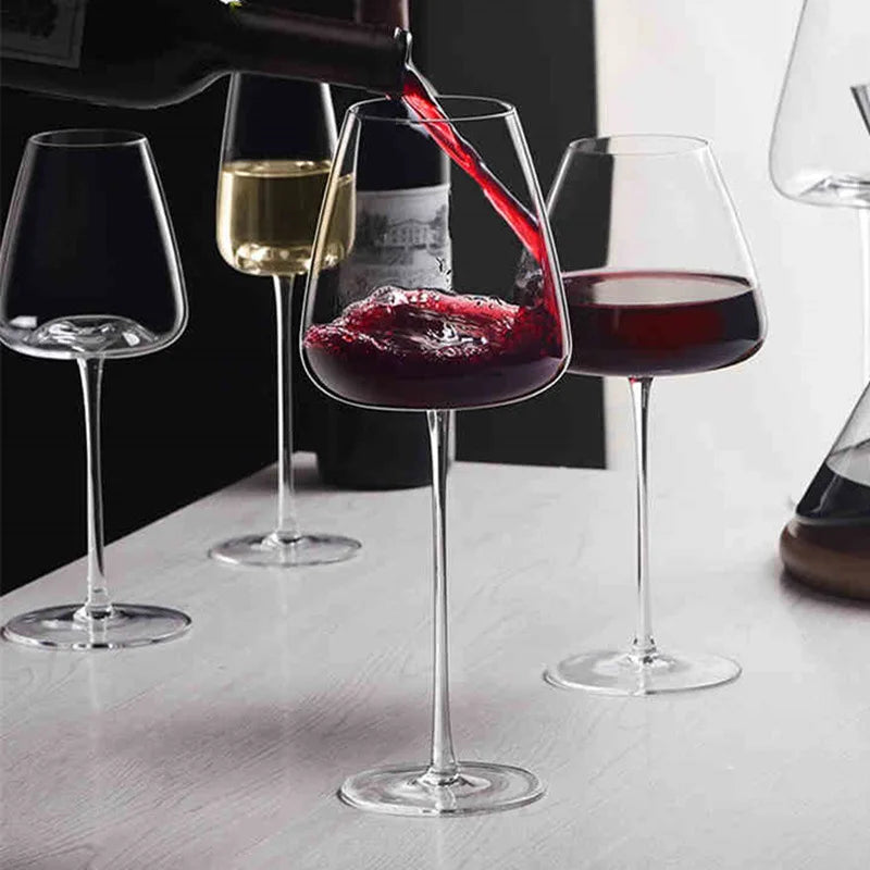 Krystalvinglas | LuxeSip | Håndlavet elegance
