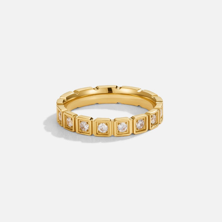 Hera Guld Krystalring
