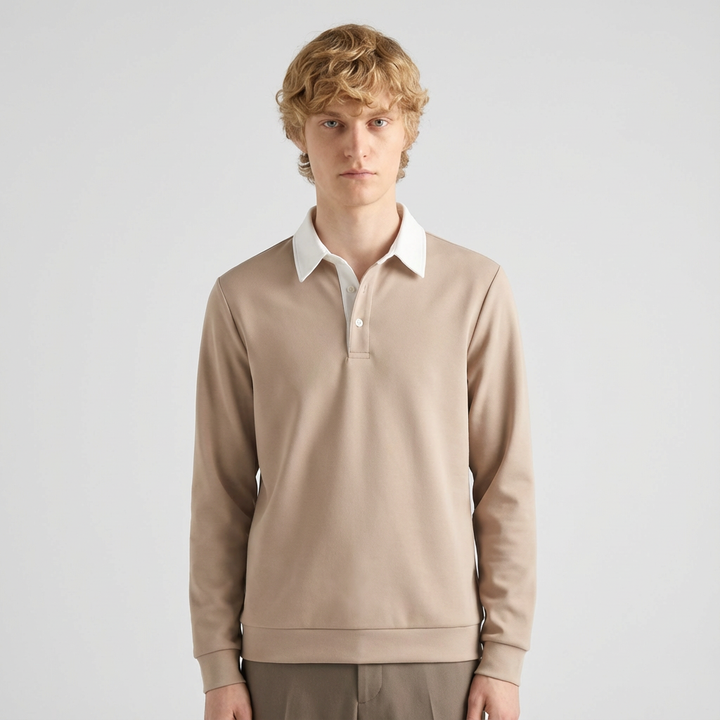 Herre langærmet poloshirt – Klassisk stil til enhver lejlighed