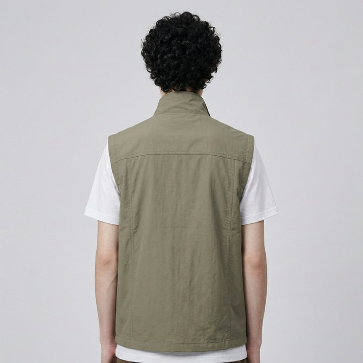 Herre Hurtigtørrende vest – Funktionelt design med aktiv stil