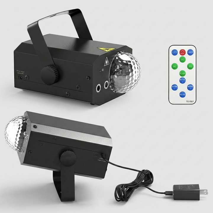 2-i-1 laserdiskolys