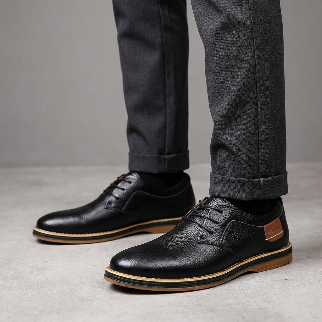 Herre Oxfordsko Elegant Stil i Flere Farver