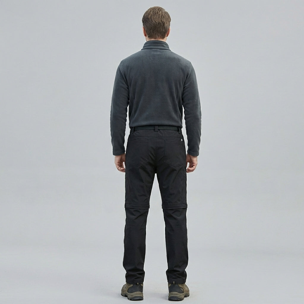 Herre 2-i-1 vandrebukser – Robust stil med konvertibel funktion