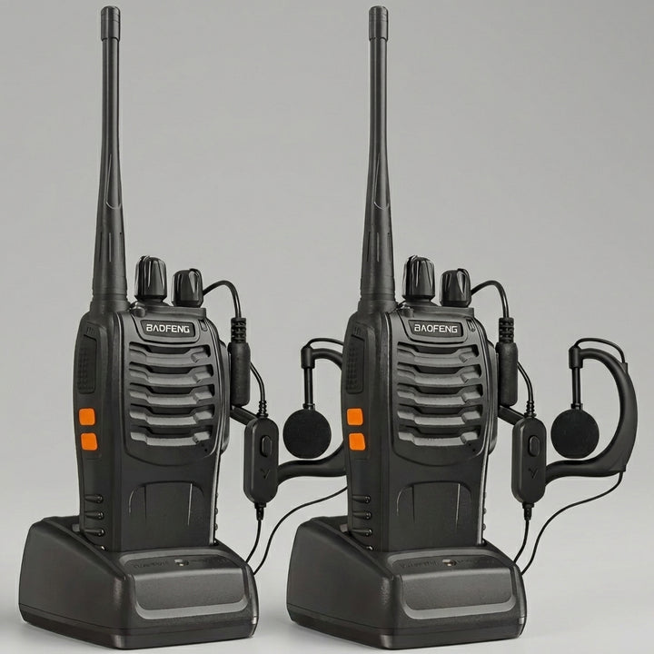 Genopladelig USB-walkie-talkie