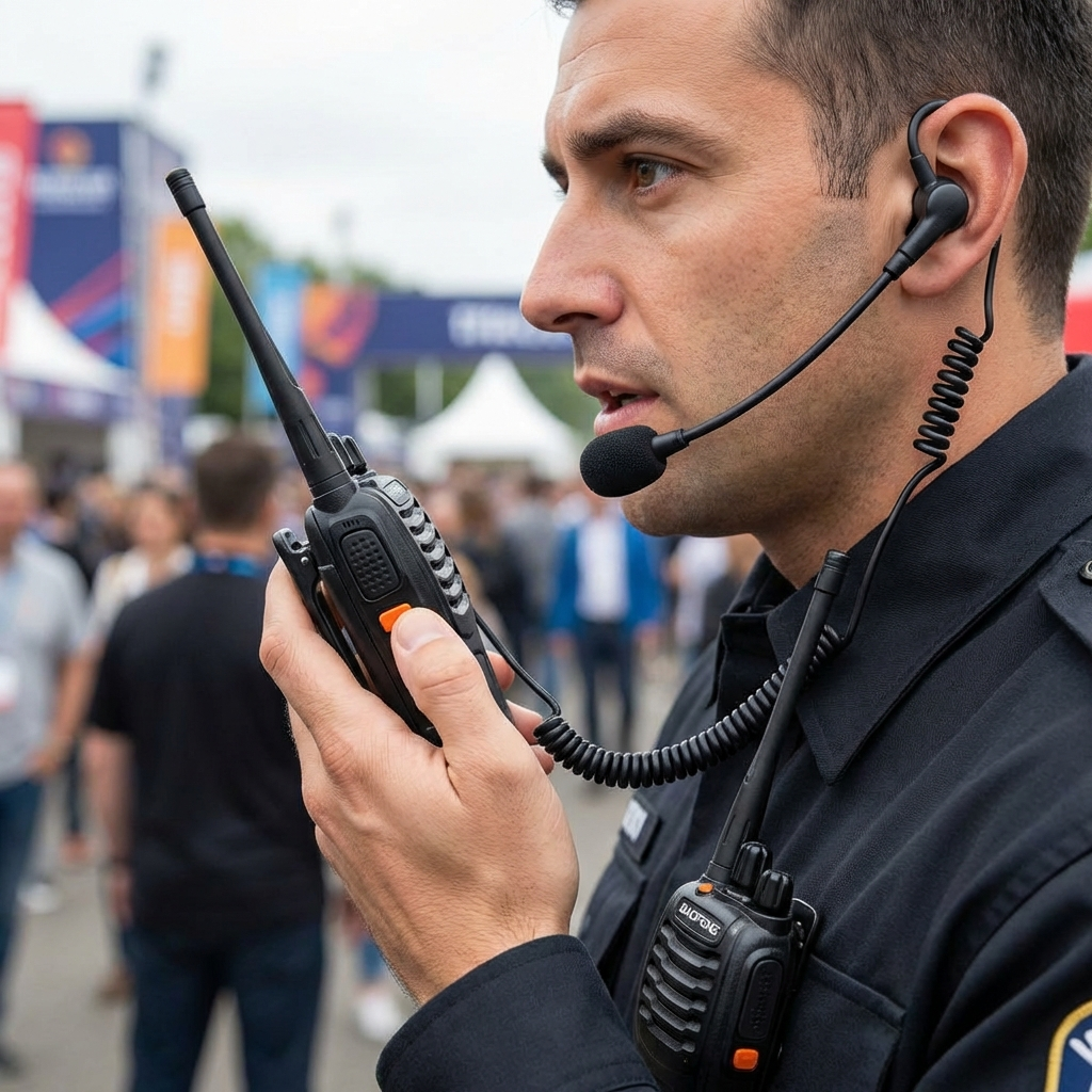 Genopladelig USB-walkie-talkie