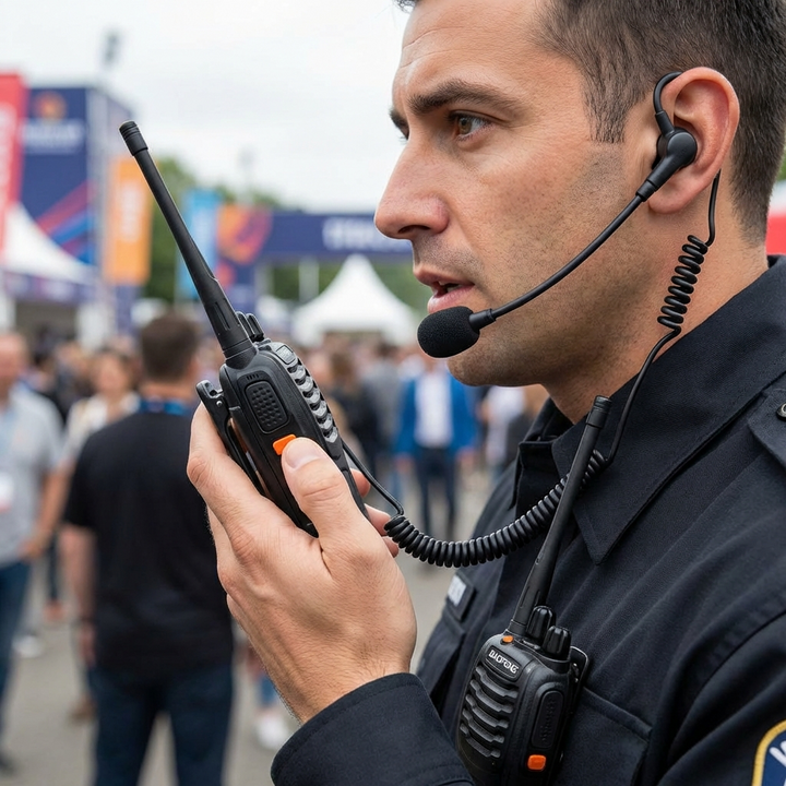Genopladelig USB-walkie-talkie