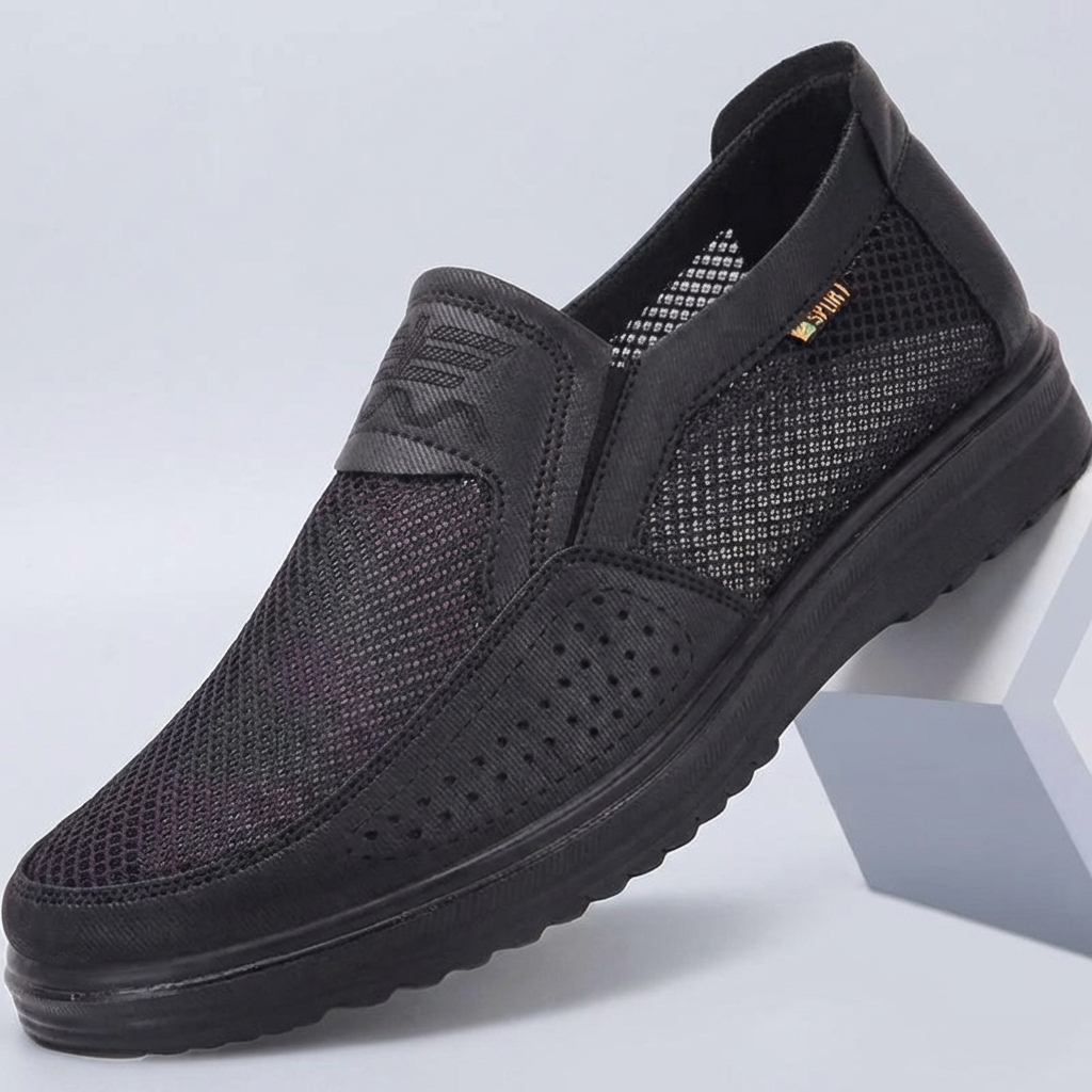 Åndbare loafers – Letvægts elegance til hverdagsbrug