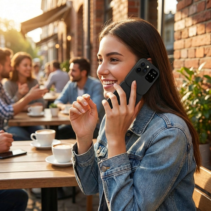 Sammenklappelig telefon med dobbelt SIM-kort, HD-kamera og FM-radio