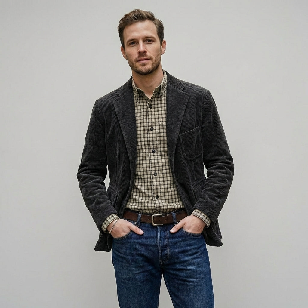 Vintage blazer til mænd