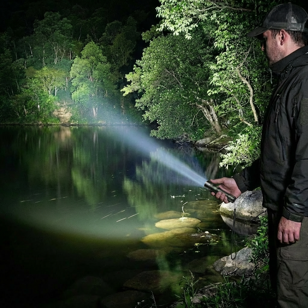 Verdens lyseste LED lommelygte – 100.000 lumen højtydende lommelygte