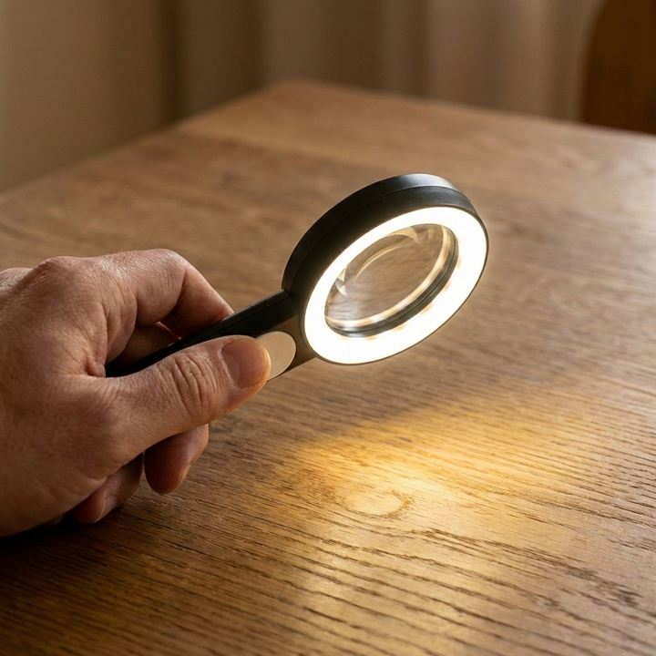 20× Optisk håndholdt forstørrelsesglas